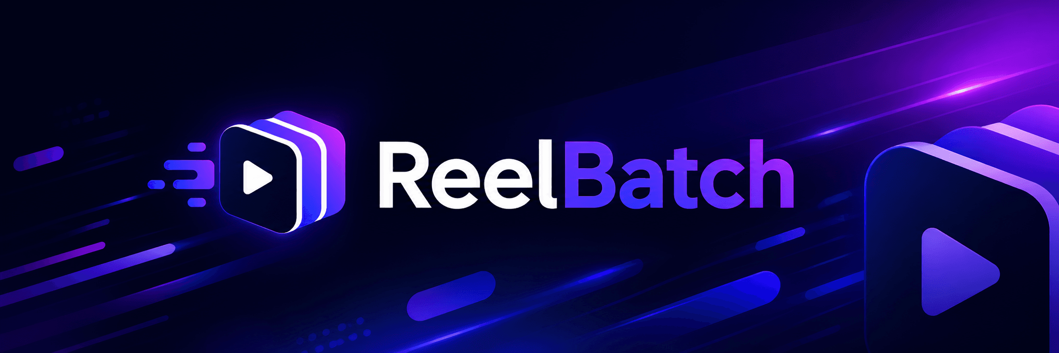ReelBatch motion brand artwork